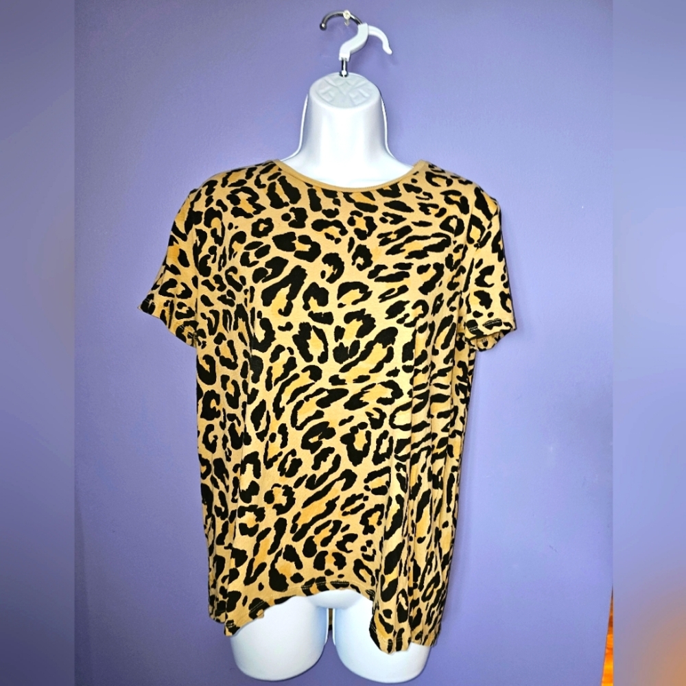 Zara leopard print shirt - Picture 1 of 3